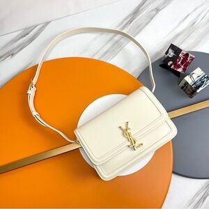 Yves Saint Laurent Ivory Crossbody Bag